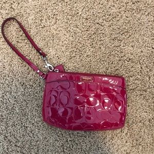 Coach wristlet